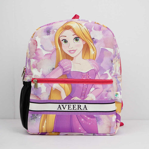 Personalised Floral Printed Kids Bagpack Combo Gift Set